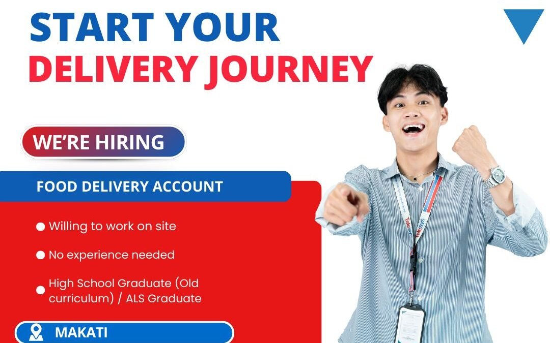 Food Delivery Account – Fresher Friendly